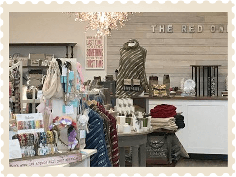 The red owl sales jewelry and gifts